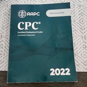 Used AAPC  CPC 2022 official study guide